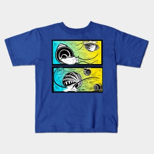 Pomacea bridgesii aquarium snail Kids T-Shirt